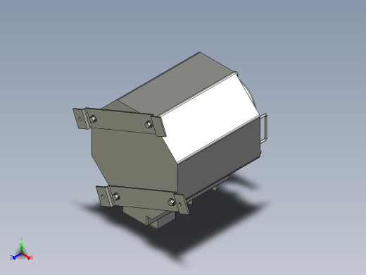 TDGC2J-10接触调压器三维模型202011 (1)正等轴测缩略图