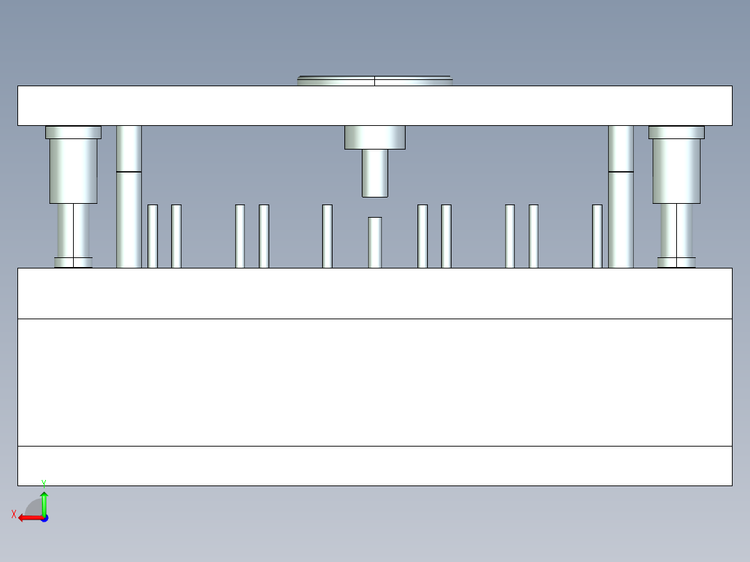 基于PROE的模具设计（附PROE零件图，操作录像）后视图