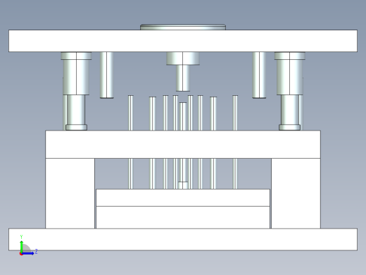 基于PROE的模具设计（附PROE零件图，操作录像）左视缩略图