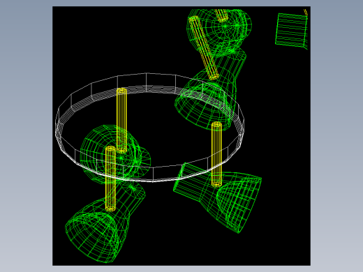 室内家具及植物三维模型八-D158