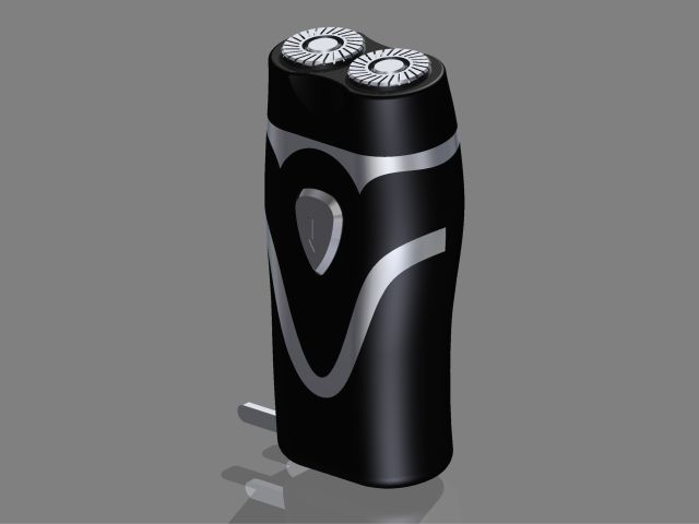 男士剃须刀模型