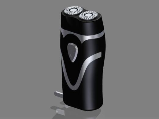 男士剃须刀模型缩略图