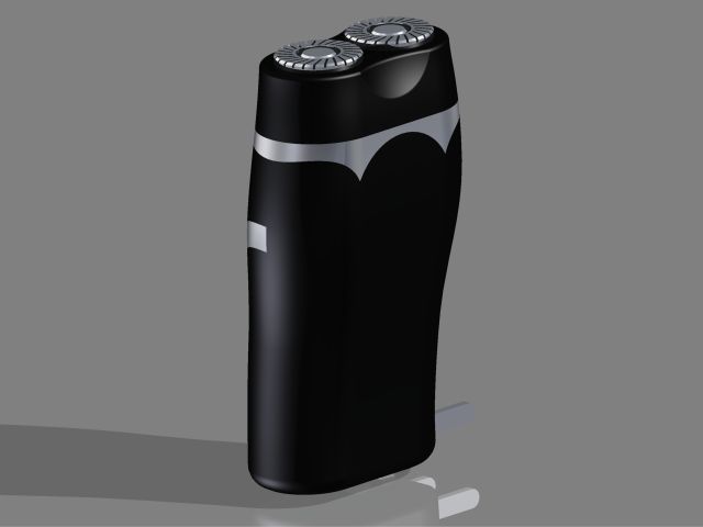 男士剃须刀模型