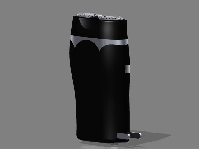 男士剃须刀模型