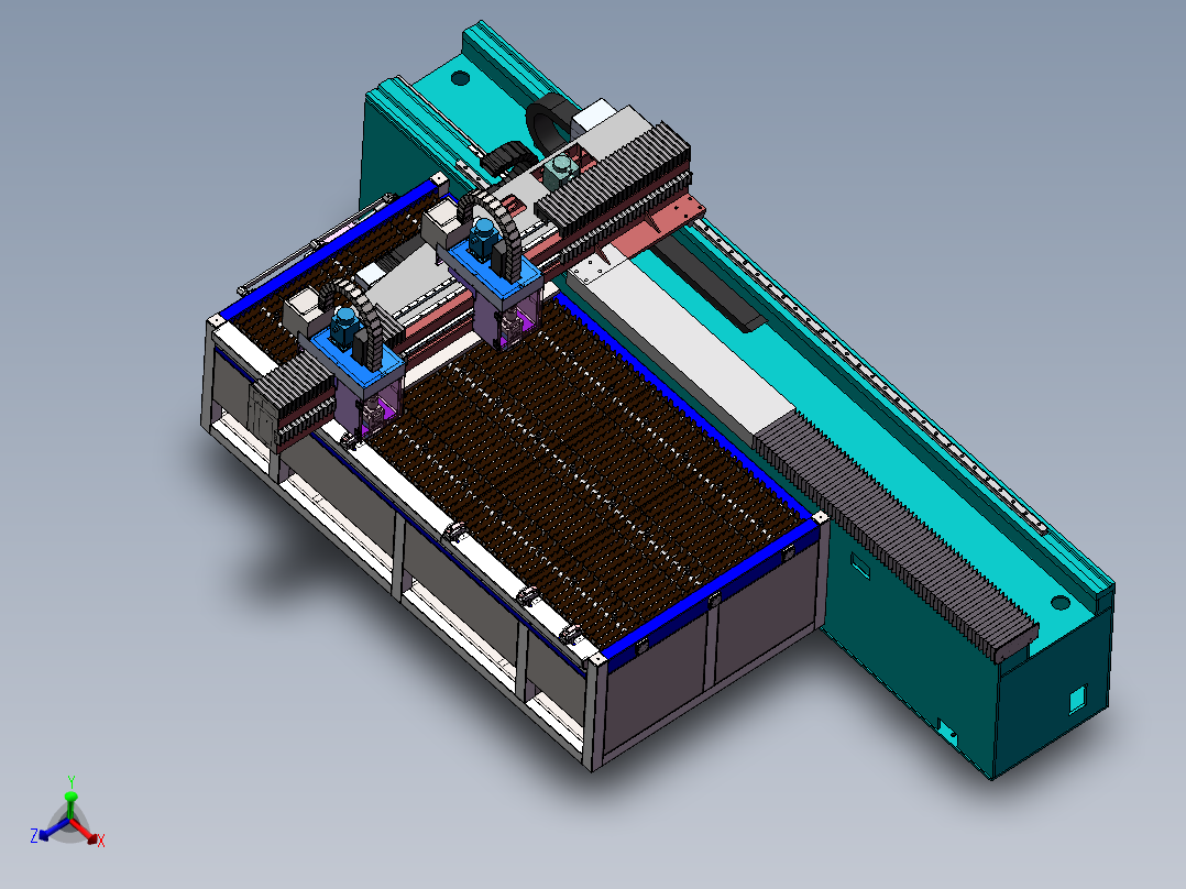 双切割头悬臂式激光机sw16可编辑