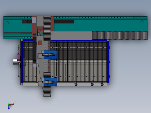 双切割头悬臂式激光机sw16可编辑俯视缩略图