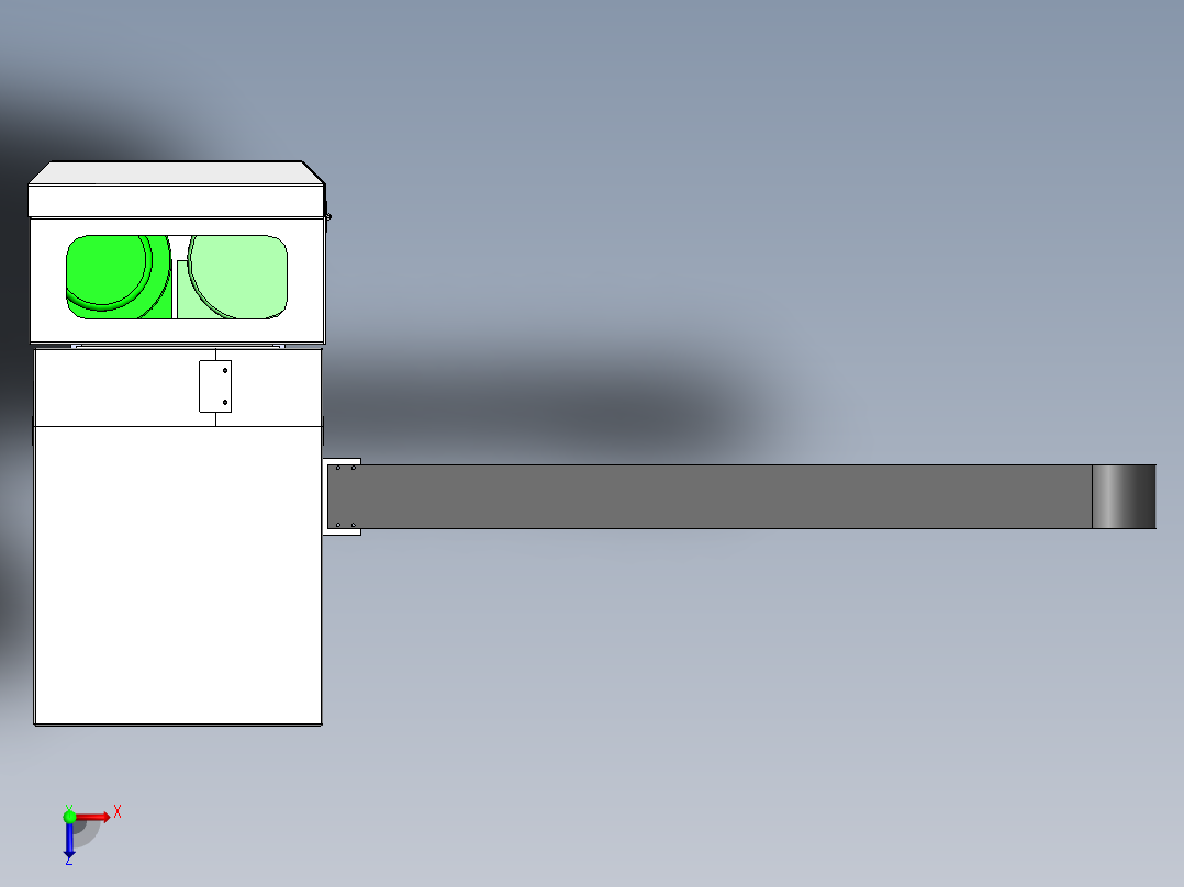 02 数控焊接设备俯视图