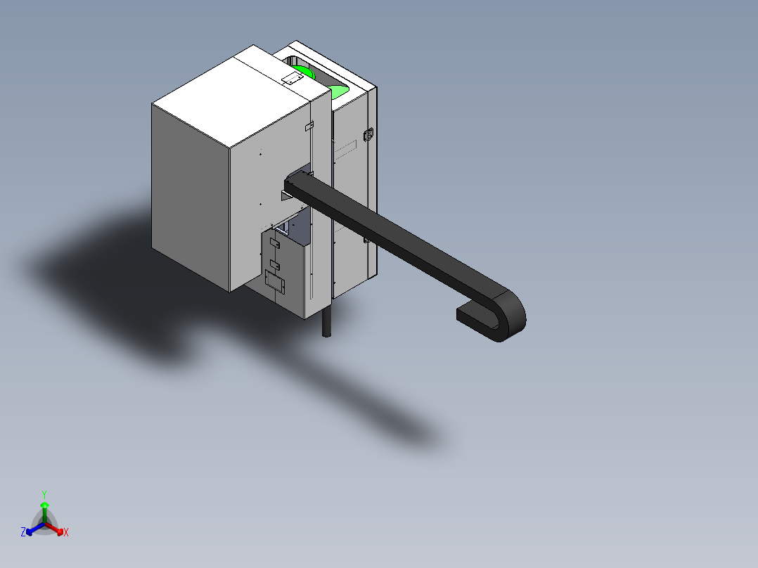 02 数控焊接设备正等轴测图