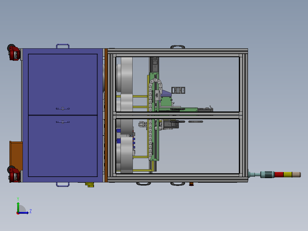 ZDH-ZUZ-005 保险盒自动组装插植机左视图