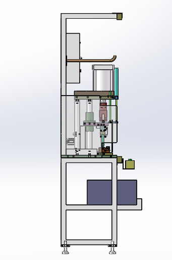 01月-车门密封条异形缺口冲切机（sw18可编辑+工程图+bom）