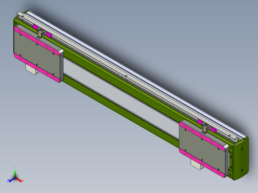 威洛博LC系列3d模型模组2LC14S2Y-S500正等轴测缩略图