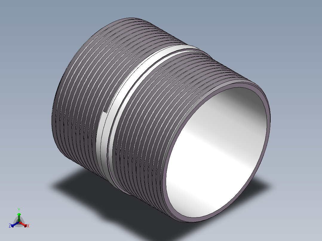 对丝-圆边等径 DN50