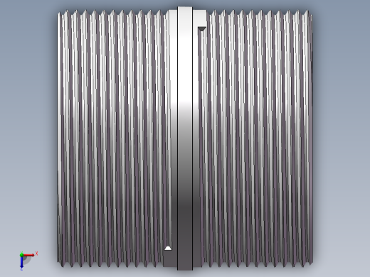 对丝-圆边等径 DN50俯视缩略图