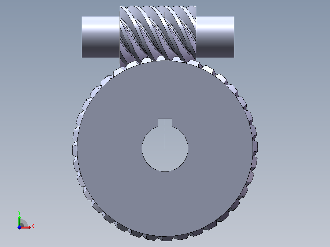 负压吸附壁面清洁机器人SW+CAD+001前视图