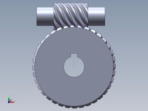 负压吸附壁面清洁机器人SW+CAD+001前视缩略图