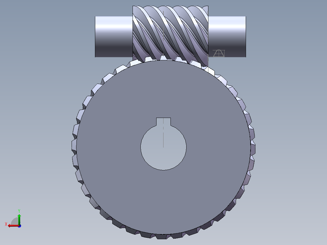 负压吸附壁面清洁机器人SW+CAD+001后视图