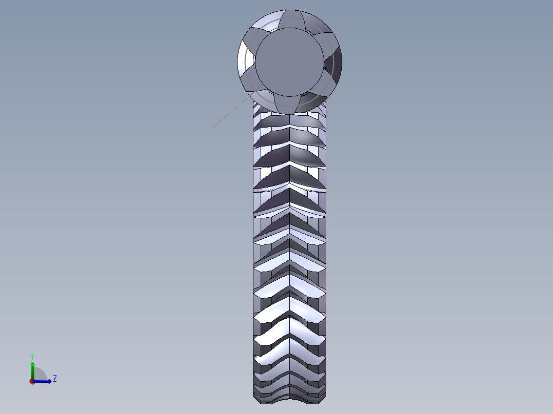 负压吸附壁面清洁机器人SW+CAD+001左视图