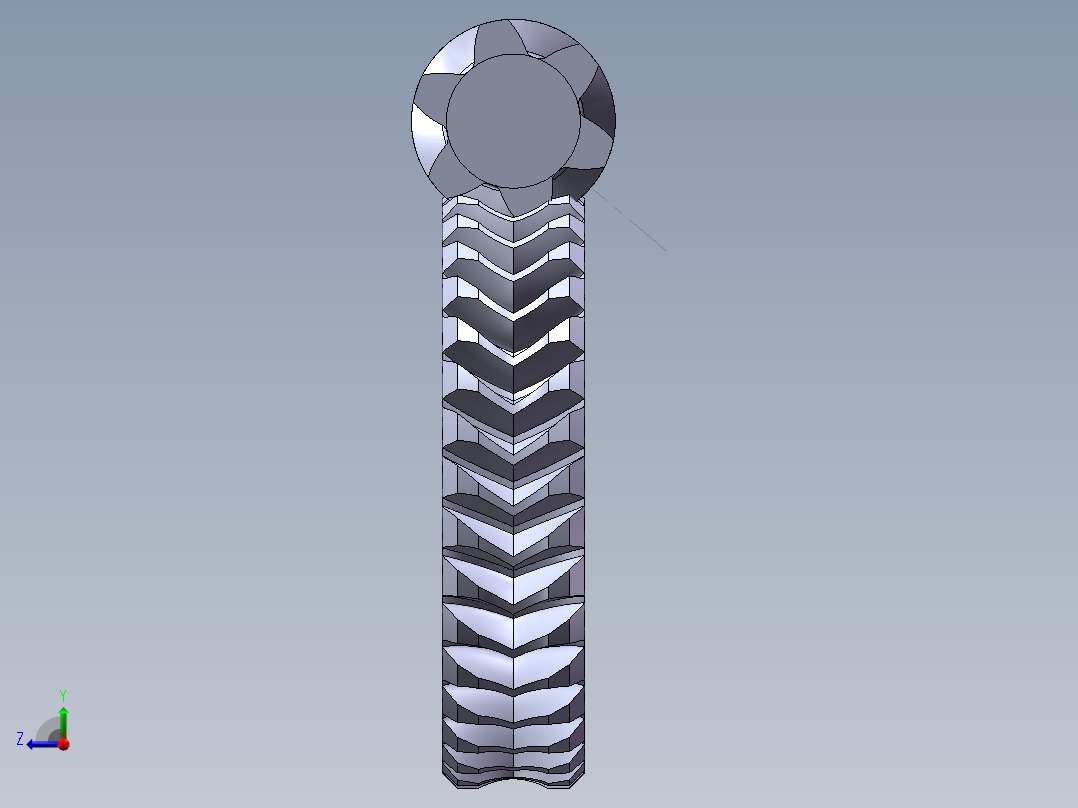 负压吸附壁面清洁机器人SW+CAD+001右视图