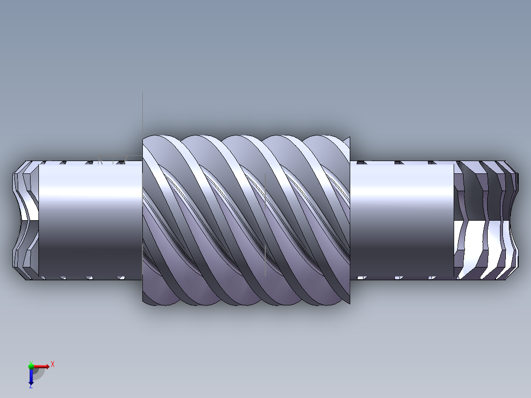 负压吸附壁面清洁机器人SW+CAD+001俯视图