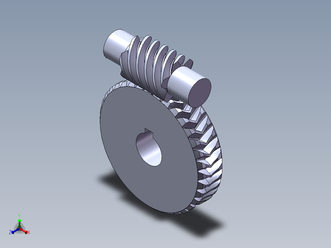 负压吸附壁面清洁机器人SW+CAD+001正等轴测图