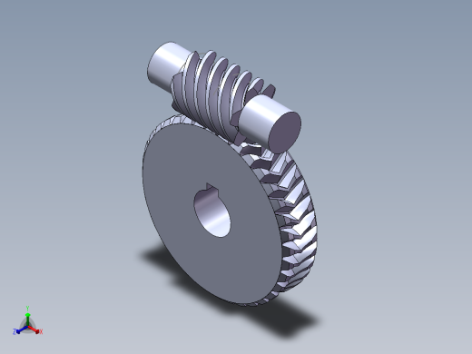 负压吸附壁面清洁机器人SW+CAD+001正等轴测缩略图
