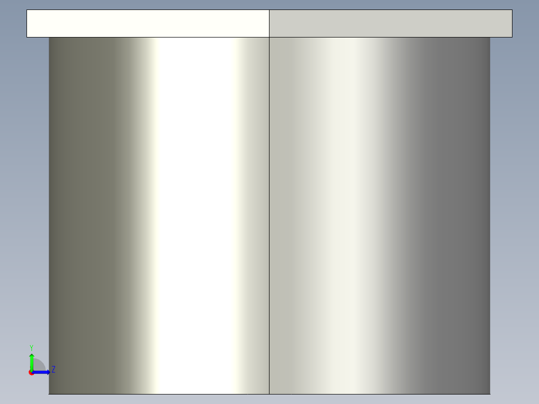 船舶管路系统SeaCor_ReducerBushing_SxSPIG_37J137209_1.5in x 0.25in左视图