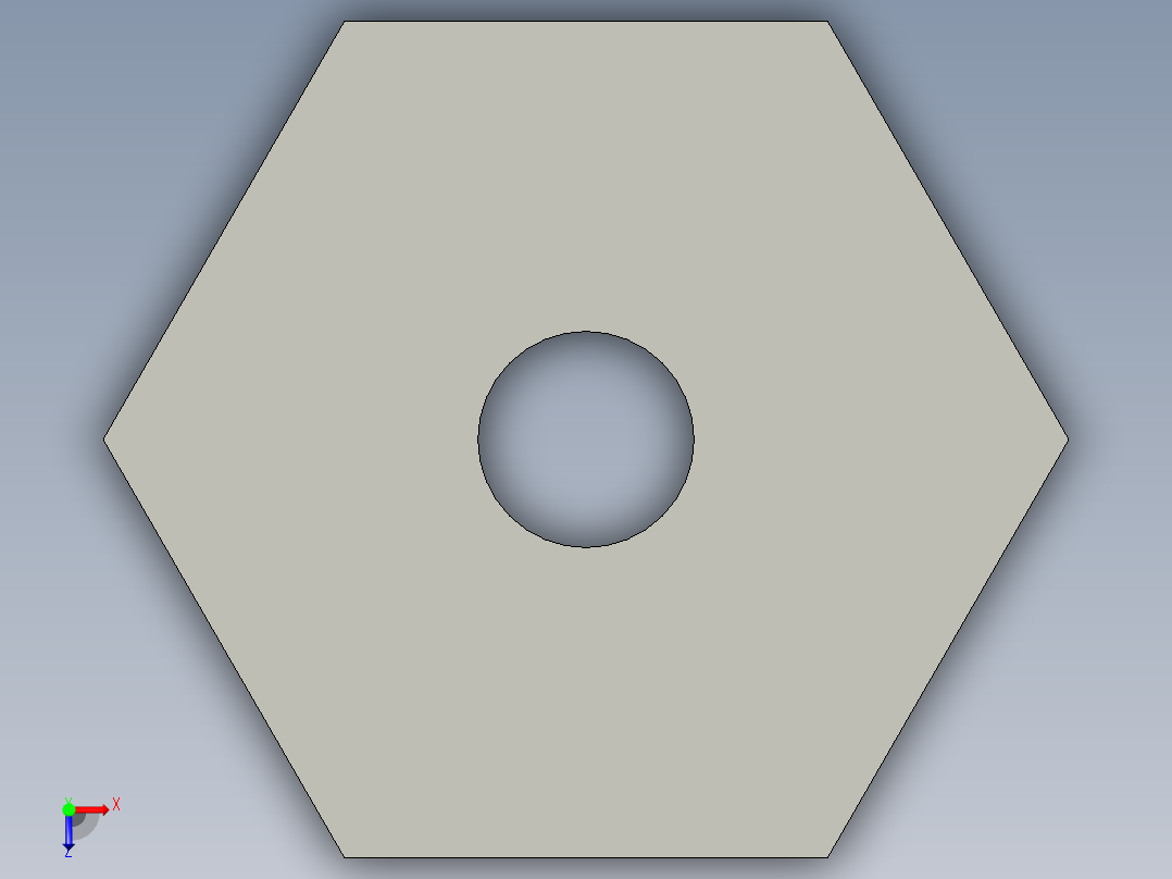 船舶管路系统SeaCor_ReducerBushing_SxSPIG_37J137209_1.5in x 0.25in俯视图