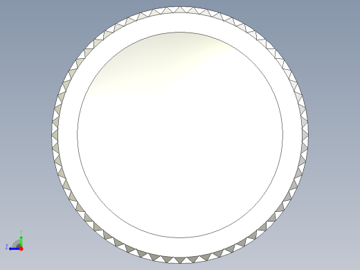 人體工學型把手(母牙)EKK-3D多系列多零件图纸模型右视缩略图