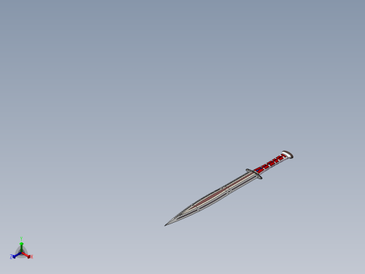 宝剑正等轴测缩略图