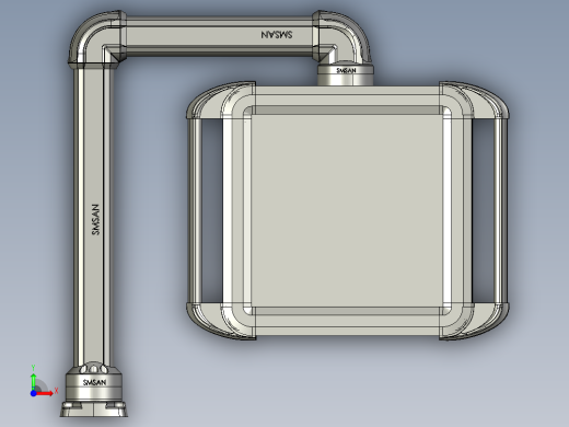 向下旋转底座+转角+90度箱体连接器+控制箱前视缩略图
