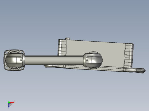 向下旋转底座+转角+90度箱体连接器+控制箱俯视缩略图