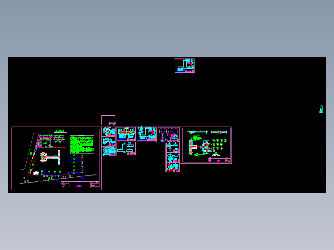 铁路工程搅拌站设计施工图（18张CAD图纸）