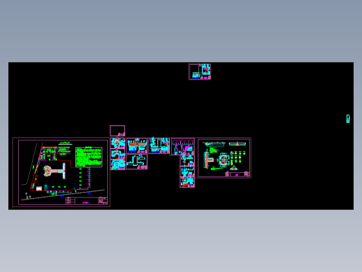 铁路工程搅拌站设计施工图（18张CAD图纸）