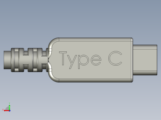 Usb c型公头后视缩略图