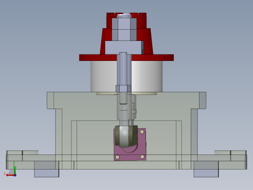 汽车差速器零件液压钻铣自动夹具设计【含三维图】后视缩略图