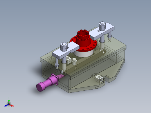 汽车差速器零件液压钻铣自动夹具设计【含三维图】正等轴测缩略图