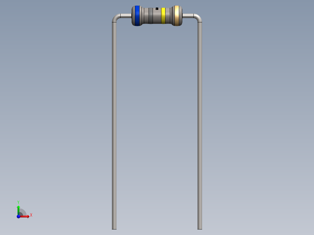 电容器 二极管 电阻器-Resistor 680K Ohm前视图
