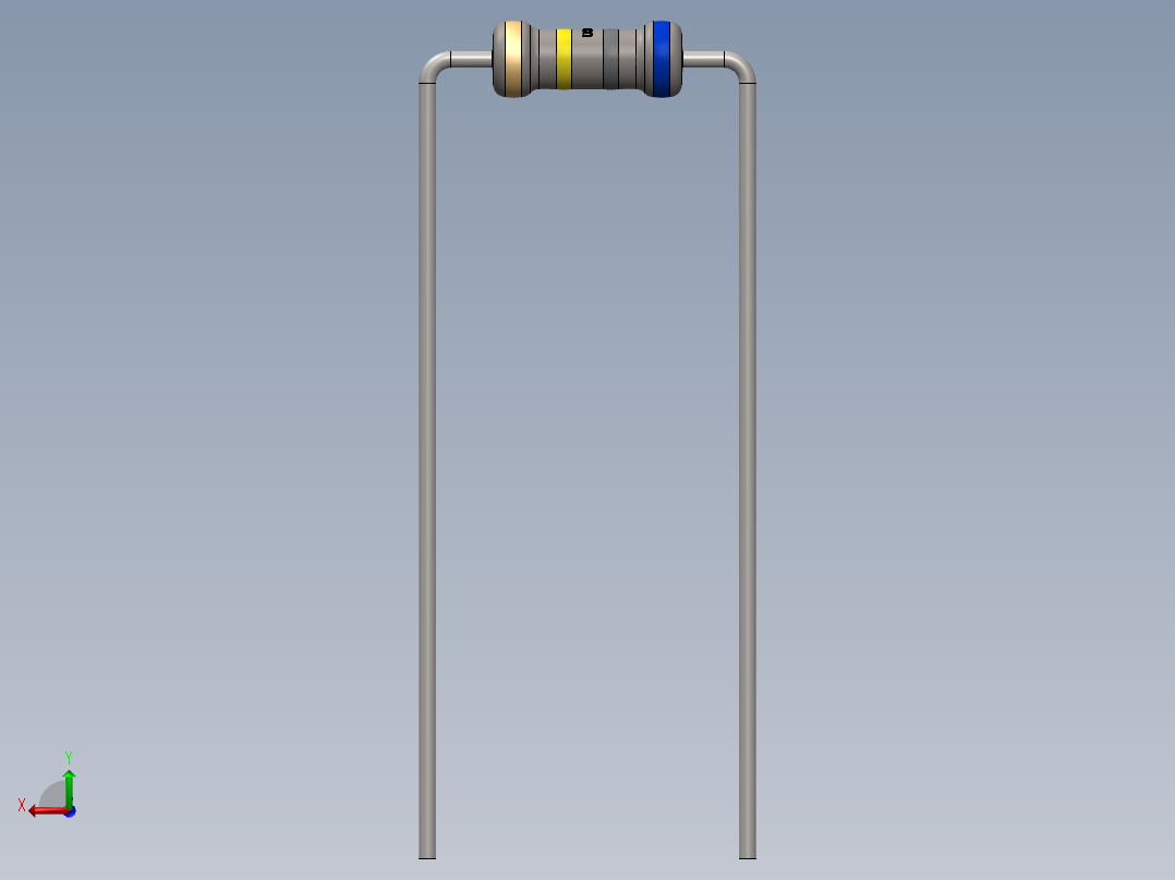 电容器 二极管 电阻器-Resistor 680K Ohm后视图