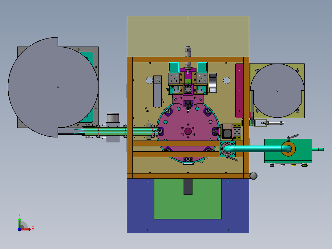 自动锁螺栓设备 (1)前视图