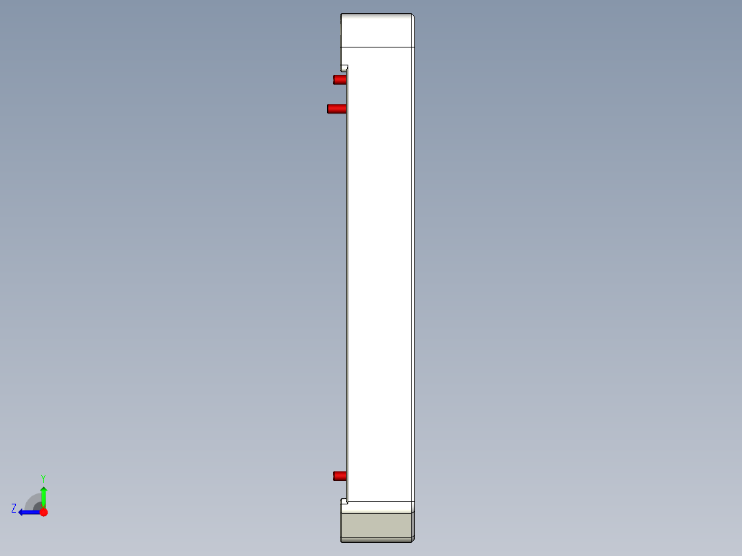 QF7-TOP-CASE-CNC3笔记本CNC工装夹具三维模型-上固定板-0924右视图