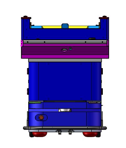 AGV线体转料车（sw16可编辑+工程图+BOM）