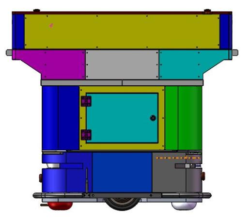 AGV线体转料车（sw16可编辑+工程图+BOM）缩略图