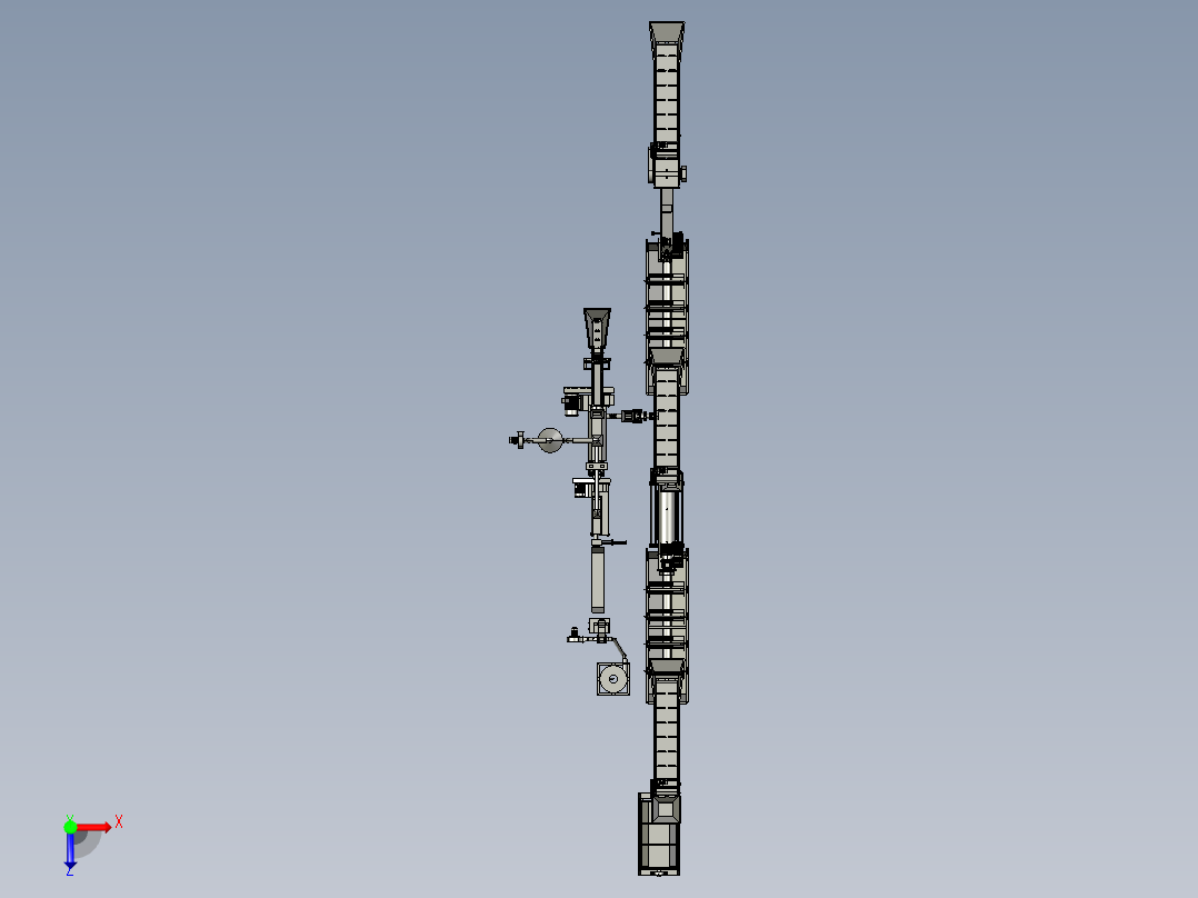 薄膜撕碎破碎清洗挤干生产线step俯视图