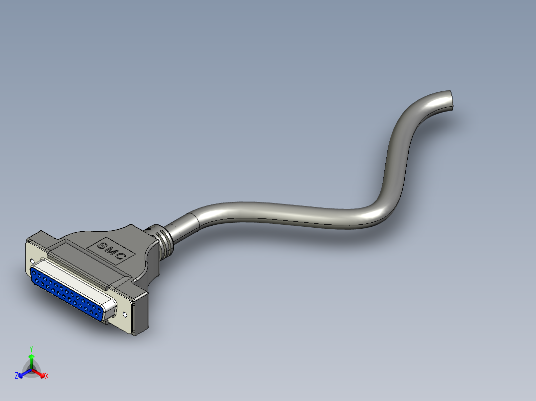 接插件(290)正等轴测图