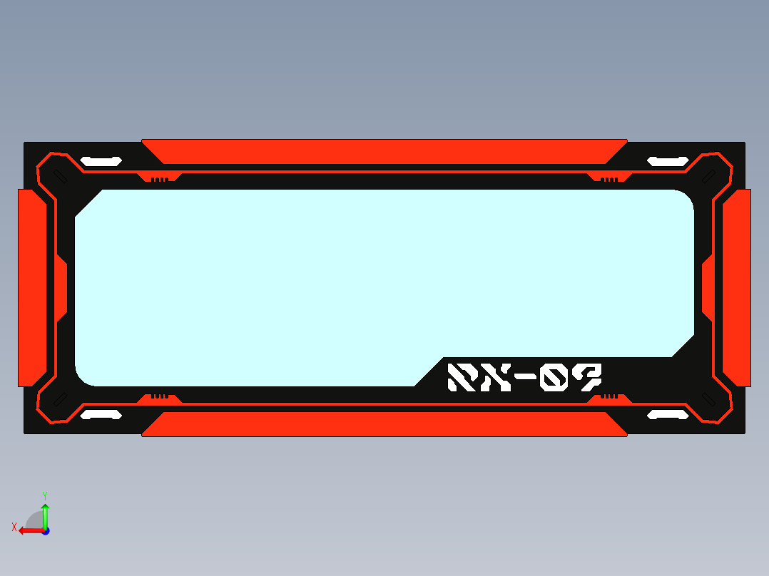 赛博朋克案例盒RX-09首个设计12后视图