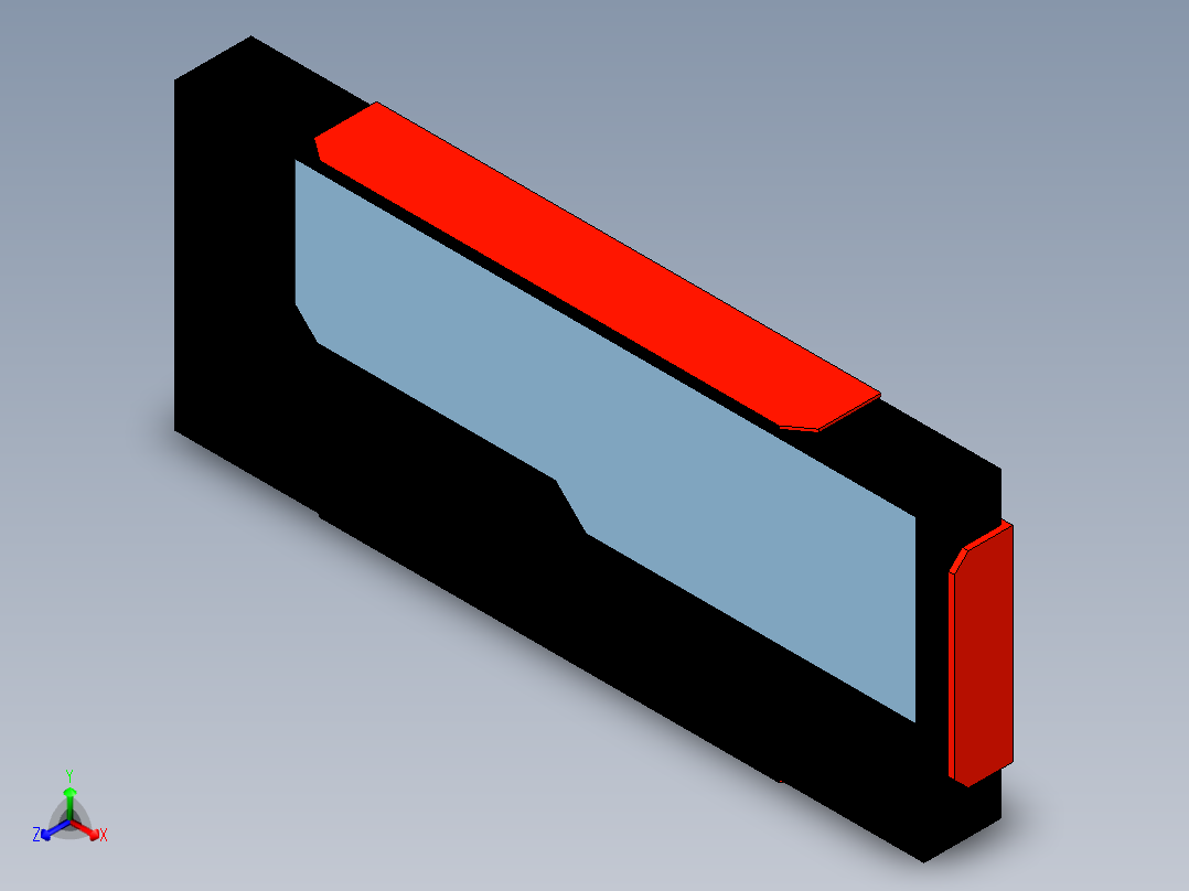 赛博朋克案例盒RX-09首个设计12正等轴测图