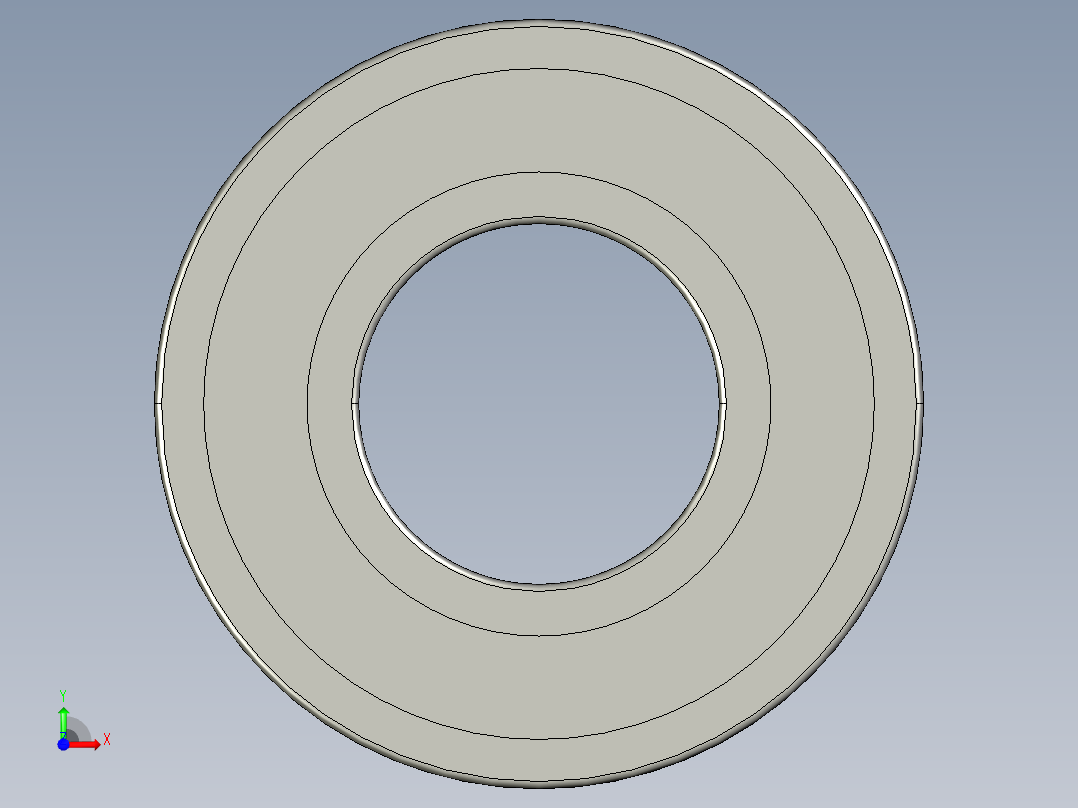 轴承C-SB6002ZZ前视图