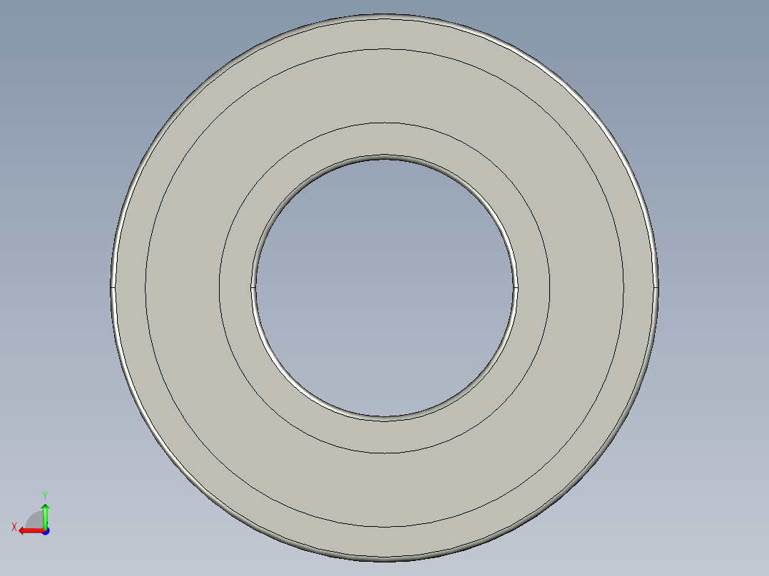 轴承C-SB6002ZZ后视图