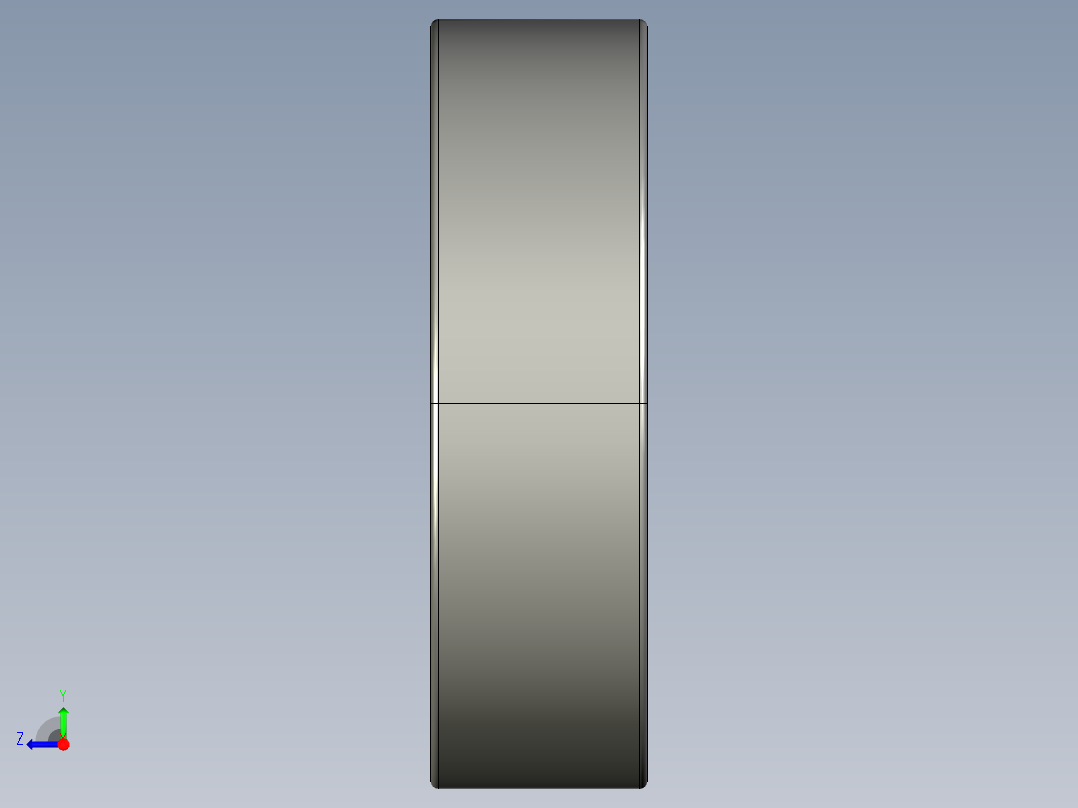 轴承C-SB6002ZZ右视图