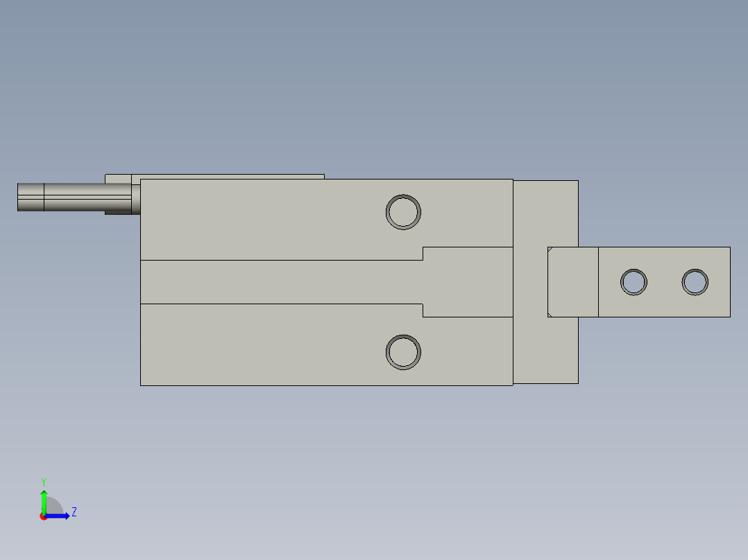 HW23417-SMC-MHZ2-16D-M9B左视图